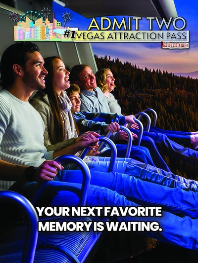 Vegas Attractions Admit 2